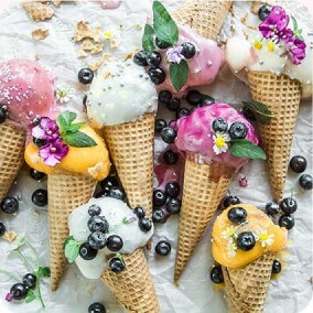 photo of a ice cream